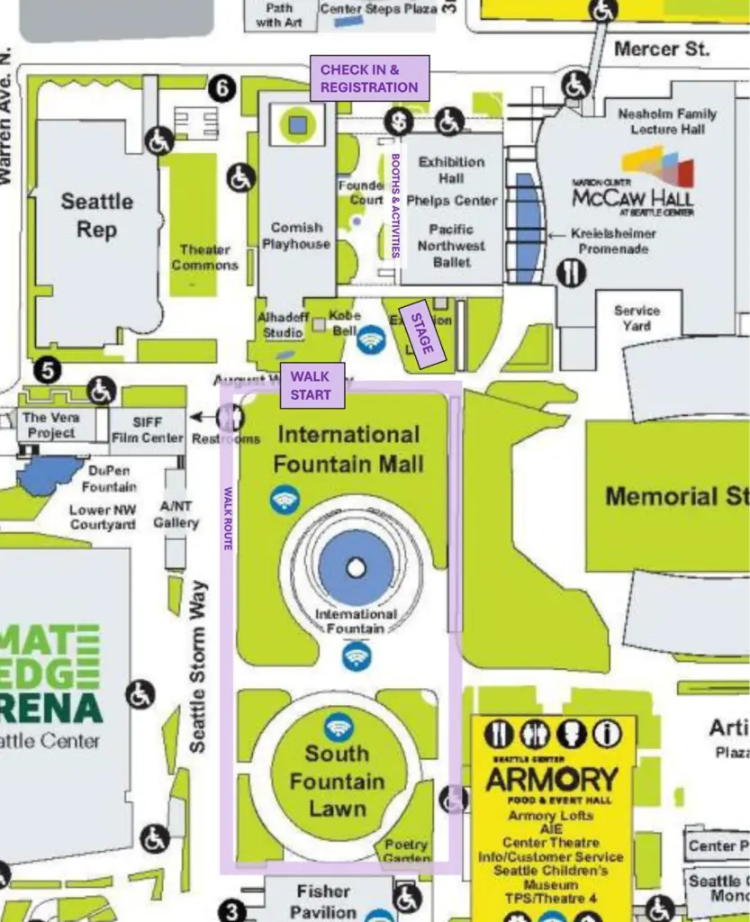 Seattle Center FW Map