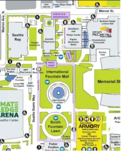 Seattle Center FW Map