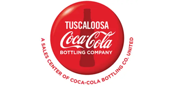 Tuscaloosa Coca Cola Sponsor Logo