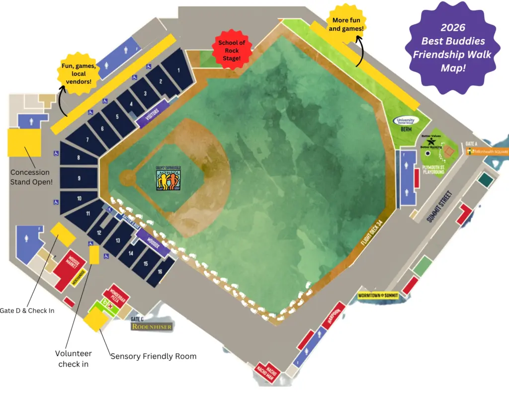 CMA Walk Site Map